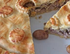 Tourte de porc aux châtaignes