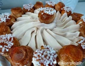 St Honoré à la ganache montée au praliné