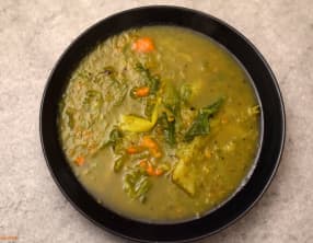Soupe aux épluchures de légumes