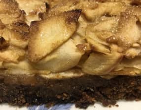 Tarte aux pommes et speculoos