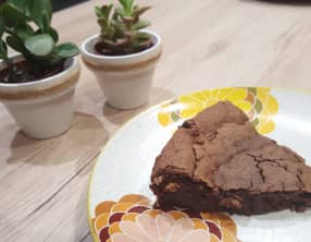Fondant au chocolat et au lait concentré