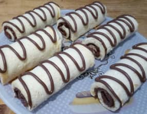 Les petites bûches au Nutella