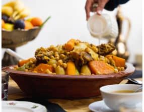 Couscous marocain à la viande de bœuf