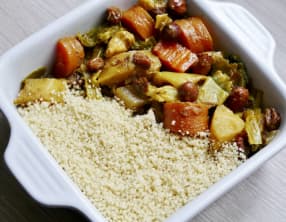 Mijoté de légumes oubliés et oléagineux