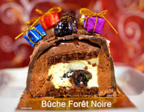 Bûche Forêt-Noire