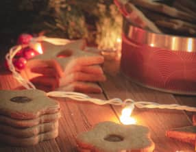 Biscuits cannelle et pâte à tartiner