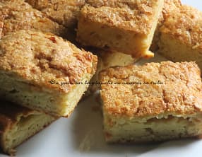 Gâteau aux pommes râpées