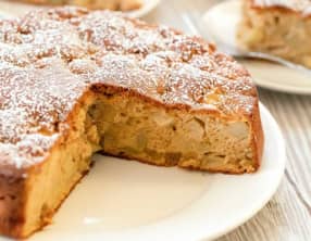 Gâteau aux pommes sans beurre