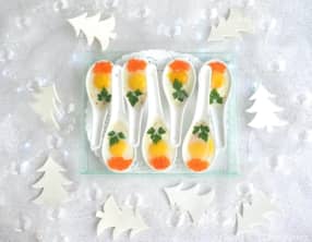 Oeuf de caille pour apéritif festif