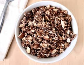 Granola au chocolat et beurre d'arachide