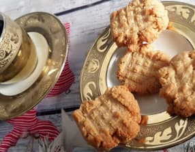 Sablés au beurre de cacahuètes