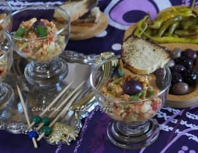 Ratatouille turque en verrines