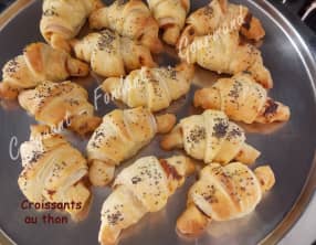 Croissants au thon
