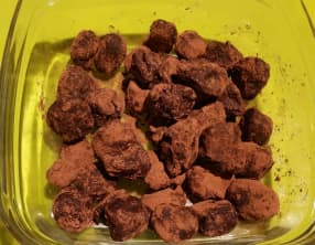 Truffes chocolat amandes