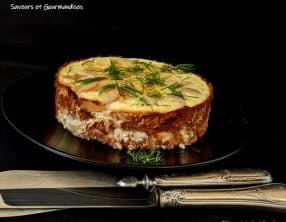 Gâteau de truite à l’aneth