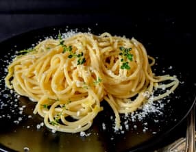 Carbonara aux poireaux