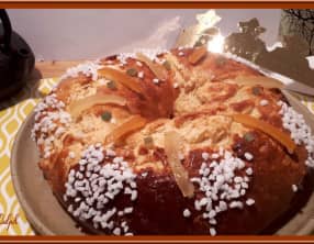 Couronne des rois briochée