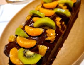 Buche chocolat clémentines