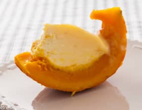 Flan dans un potimarron