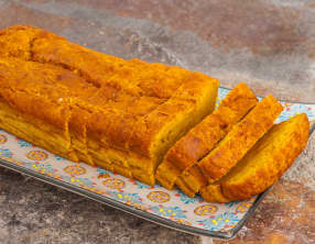 Cake au potimarron et au comté