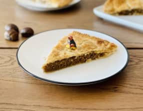 Galette des rois à la crème de marron