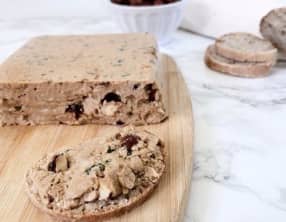 Mousse végétale à la noisette