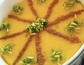 Pudding de riz iranien