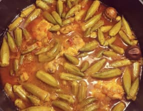 Khoresht-e Bamieh Ragoût de gombo