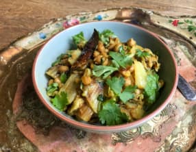 Chou aux pois chiches