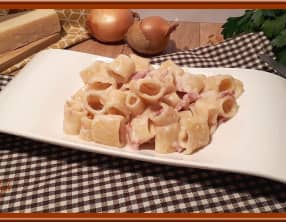 Pâtes façon carbonara au Thermomix