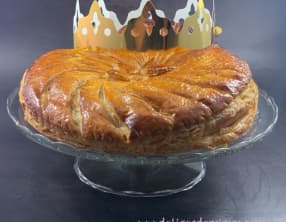 Galette des rois à la crème de noisettes