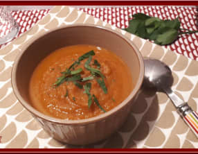 Soupe détox au chou blanc