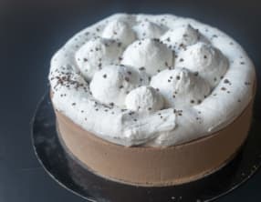 Entremets café cappuccino