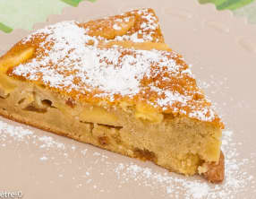 Biscuit moelleux aux pommes