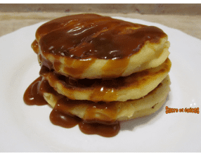 Pancakes au fromage frais et à la semoule
