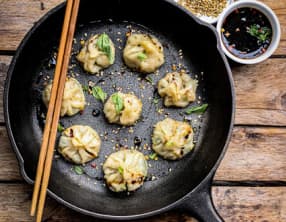 Dumplings végétariens