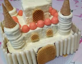 Le gâteau d'anniversaire de princesse