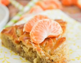 Galette des Rois chocolat blanc et clémentine