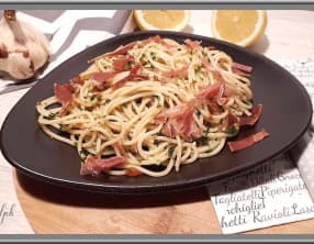 Spaghetti à la persillade Italienne