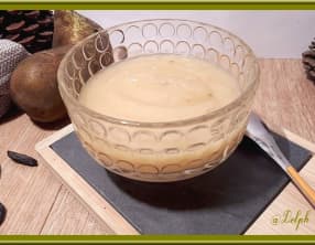 Compote de poires et fève tonka