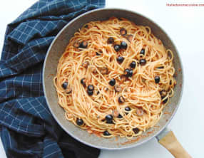 Spaghetti alla strombolana