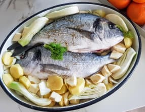 Dorade cuisson au four