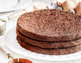 Génoise au chocolat