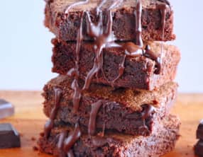 Brownie fondant au chocolat