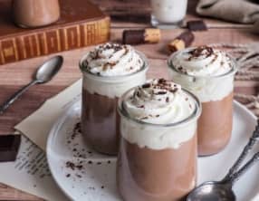 Crème au chocolat liégeois