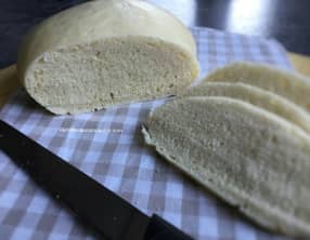 Pain de mie sans croûte à la vapeur