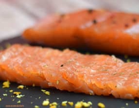 Saumon gravlax