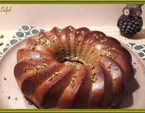 Moelleux pistache et lait concentré sucré