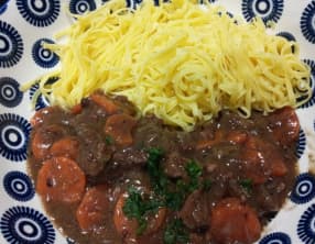 Bœuf bourguignon traditionnel