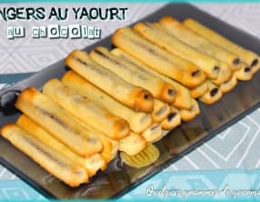Fingers au yaourt et au chocolat